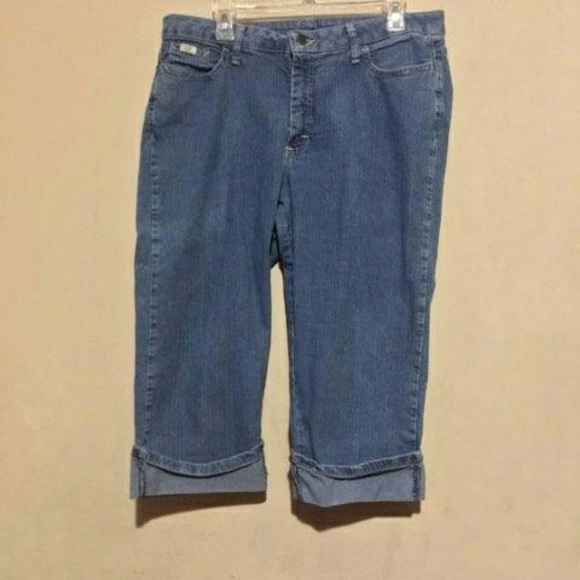 lee rider capri jeans